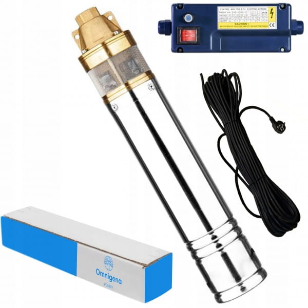 OMNIGENA POMPA GŁĘBINOWA SKM 150 ECO 4" 1100W 230V +PUSZKA 15M KABLA