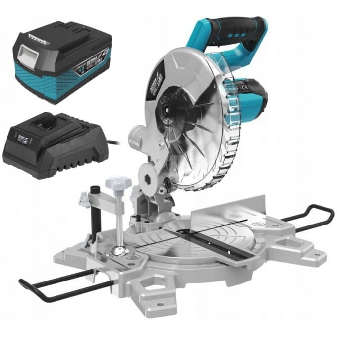 AKUMULATOROW PIŁA UKOSOWA UKOŚNICA 18V DEDRA + 4Ah