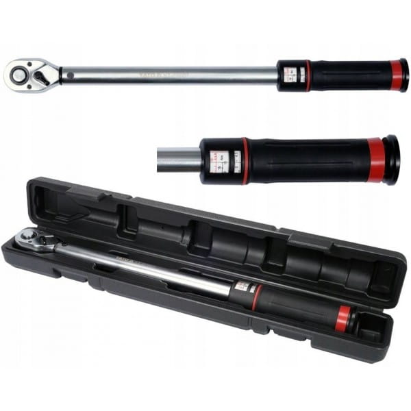YATO KLUCZ DYNAMOMETRYCZNY 1/2'' 10-110NM 72 ZĘBY 470MM W WALIZCE YT-07607