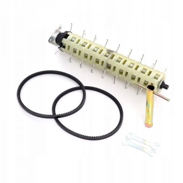 AERATOR SPALINOWY WERTYKULATOR KULTYWATOR AREATOR TRAWY 6,5KM 38CM 2 WAŁKI