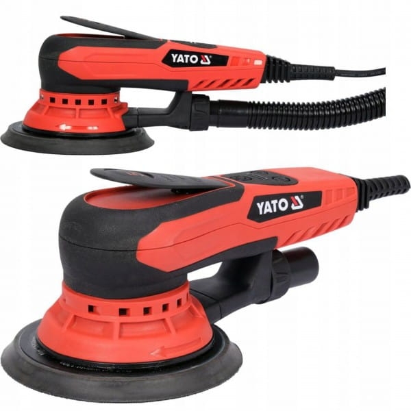 YATO SZLIFIERKA MIMOŚRODOWA OSCYLACYJNA 150MM ROTACYJNA 350W 4000-10000 OBR