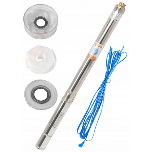 POMPA GŁĘBINOWA IBO 3SDM24 ANTYPIASKOWA+KABEL 20MB