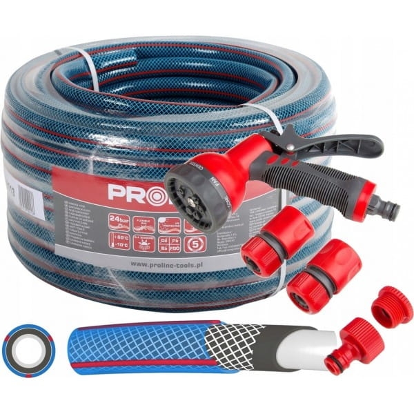PROLINE WĄŻ OGRODOWY 3/4'' 20M + PISTOLET PROLINE