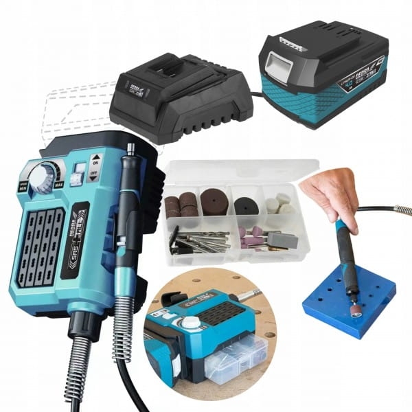 DEDRA AKUMULATOROWA MINI SZLIFIERKA DED6903 +4AH