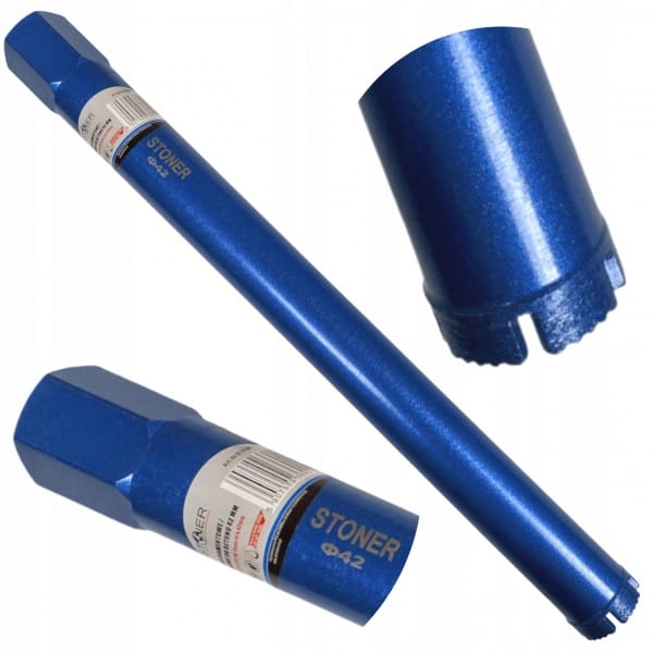 OTWORNICA DIAMENTOWA 42MM 450MM WIERTŁO KORONOWE DO BETONU STONER S12181