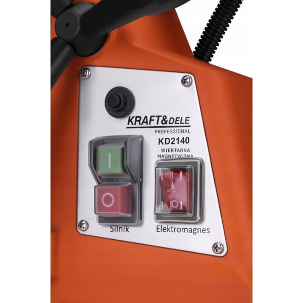 WIERTARKA STOŁOWA ELEKTRYCZNA MAGNETYCZNA PIONOWA 2100W 14000N 230V + PAS