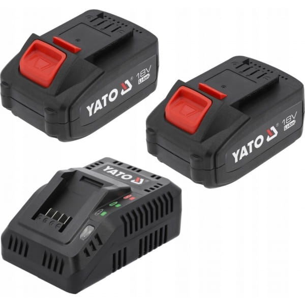 YATO MŁOTOWIERTARKA MŁOT SDS PLUS BEZSZCZOTKOWA 2X4AH ŁAD WALIZKA YT-827722