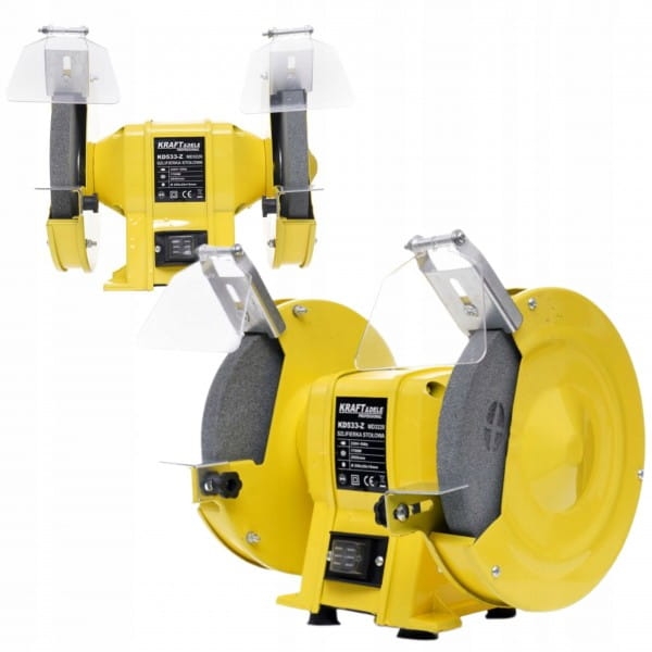 KRAFT&amp;DELE SZLIFIERKA STOŁOWA TARCZOWA 2-KAMIENIOWA 200MM 1700W KD533-Z