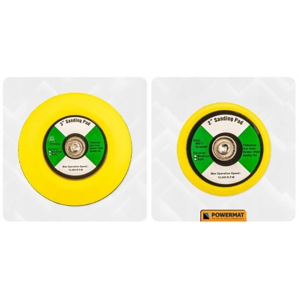 SZLIFIERKA MIMOŚRODOWA POLERKA PNEUMATYCZNA KĄTOWA 1/4" 6BAR 2PADY 50/75 MM