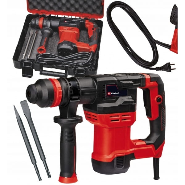 EINHELL MŁOT WYBURZENIOWY ELEKTRYCZNY TE-DH 5 SDS+ DŁUTA WALIZKA 750W 5J