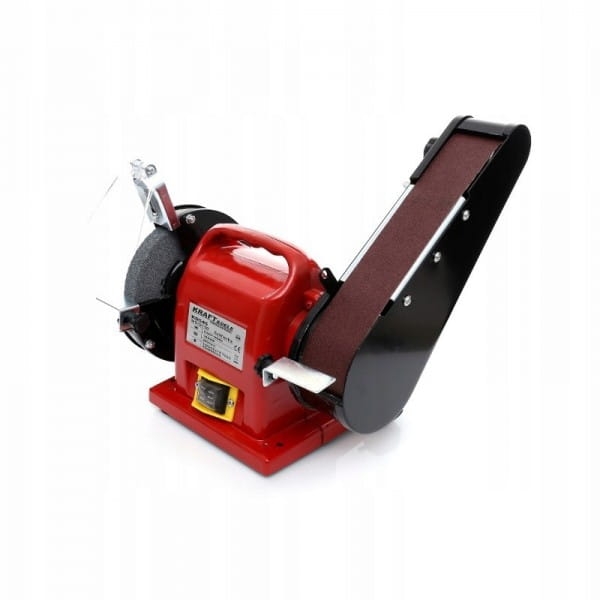 KRAFT&amp;DELE SZLIFIERKA STOŁOWA TAŚMOWA TARCZOWA KAMIEŃ 1800W 230V 2W1 KD545