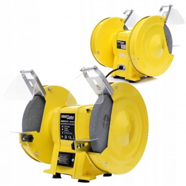 KRAFT&amp;DELE SZLIFIERKA STOŁOWA TARCZOWA 2-KAMIENIOWA 200MM 1700W KD533-Z