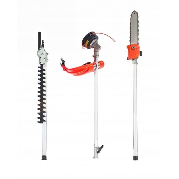 4W1 MOCNA KOSA SPALINOWA WIELOFUNKCYJNA PIŁA NOŻYCE DO ŻYWOPŁOTU 5,2KM