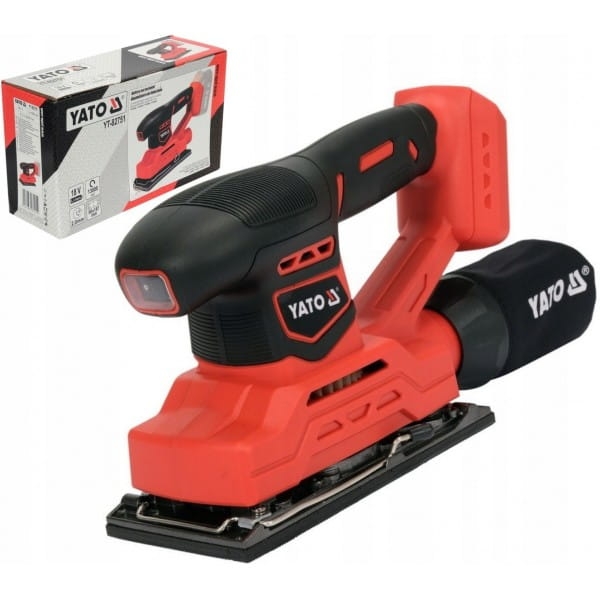 YATO SZLIFIERKA OSCYLACYJNA 18V 90X187MM YT-82751
