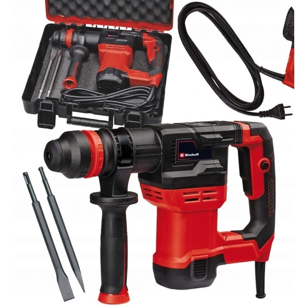 EINHELL MŁOT WYBURZENIOWY ELEKTRYCZNY TE-DH 5 SDS+ DŁUTA WALIZKA 750W 5J