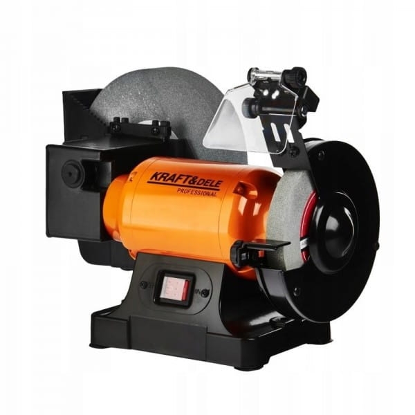 SZLIFIERKA STOŁOWA WIELOFUNKCYJNA 2X KAMIEŃ SUCHO MOKRO 1800W 230V KD569