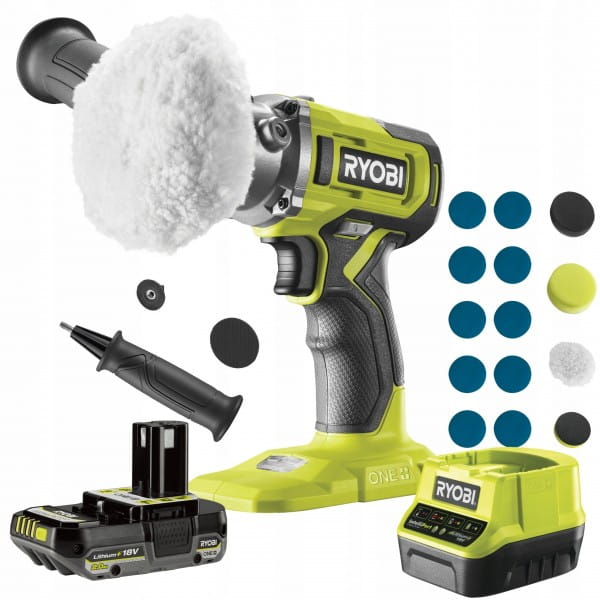 RYOBI POLERKA SZLIFIERKA 18V 7800 OBR RDP18 + 2AH
