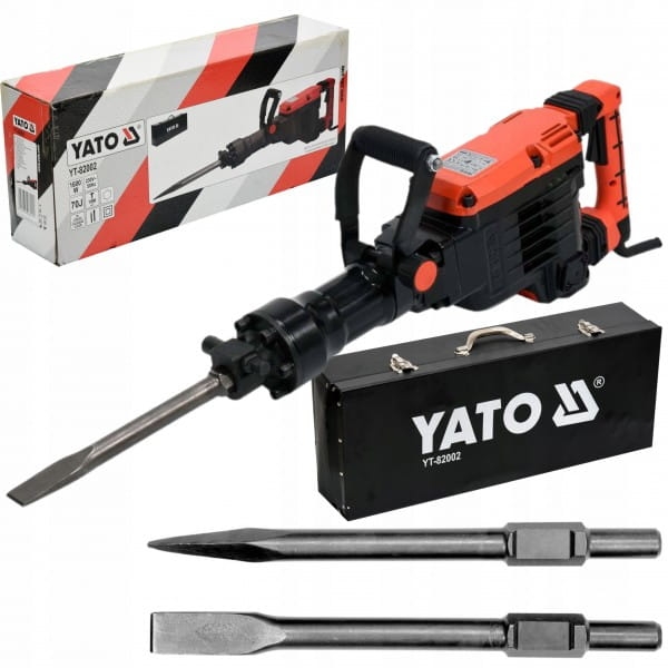 YATO MŁOT WYBURZENIOWY 70J CHŁODZONY OLEJEM YT-82002 HEX 1600W BETON ŻELBET