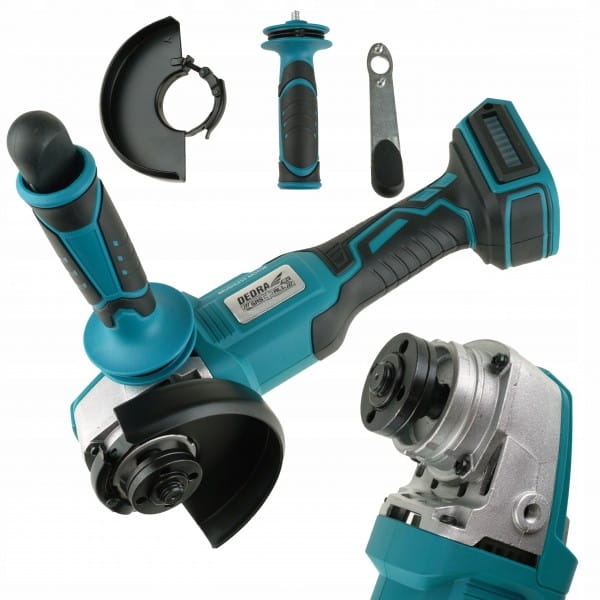DEDRA DED7151 SZLIFIERKA KĄTOWA AKUMULATOROWA 18V BEZSZCZOTKOWA SAS+ALL