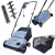 AERATOR WERTYKULATOR ELEKTRYCZNY Z KOSZEM 2800W WERTYKULACJA 32CM REGULACJA