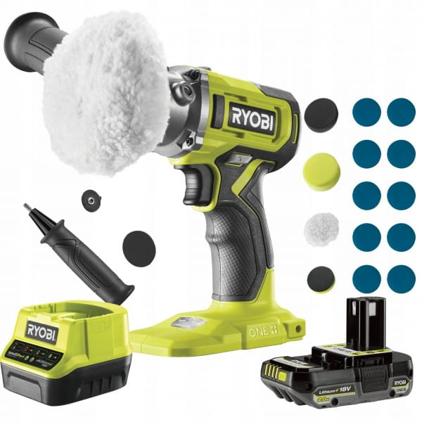 RYOBI POLERKA SZLIFIERKA 18V 7800 OBR RDP18 + 2AH