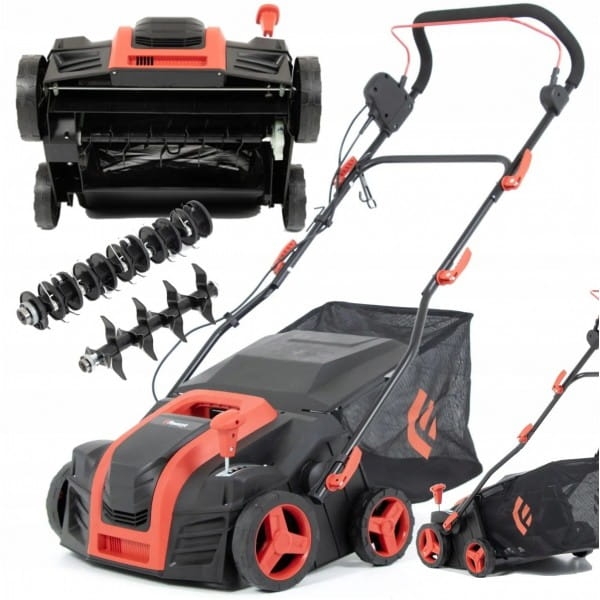 WERTYKULATOR AERATOR ELEKTRYCZNY WNW2000 FAWORYT 2000W 2 WAŁKI BARDZO MOCNY