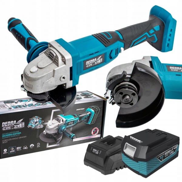 DEDRA DED7051 SZLIFIERKA KĄTOWA AKUMULATOROWA LI-ION 18V +ŁADOWARKA +5AH
