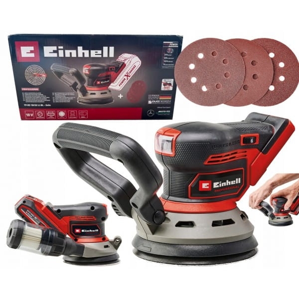 EINHELL AKUMULATOROWA SZLIFIERKA MIMOŚRODOWA TP-RS 18/32 LI BL SOLO 18V