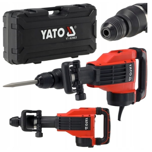 YATO MŁOT WYBURZENIOWY HEAVY DUTY SDS MAX HEX 28MM 1700W 40J YT-82003