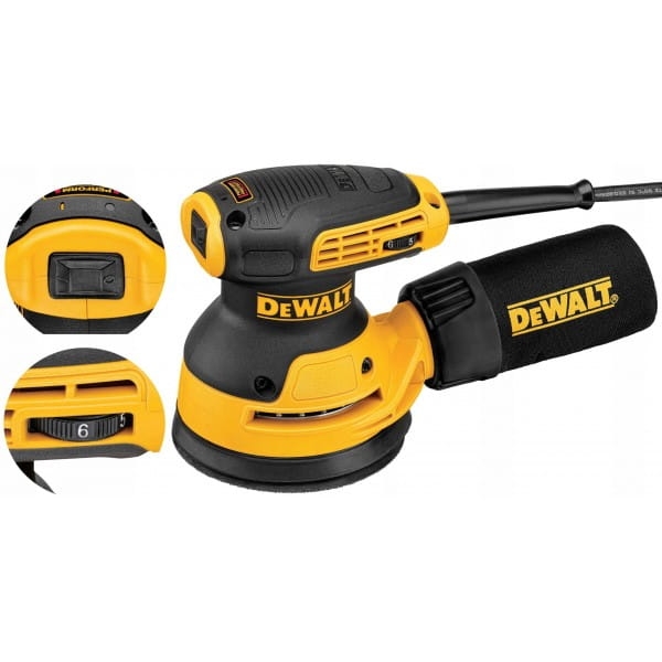 SZLIFIERKA MIMOŚRODOWA DEWALT DWE6423 125MM 280W