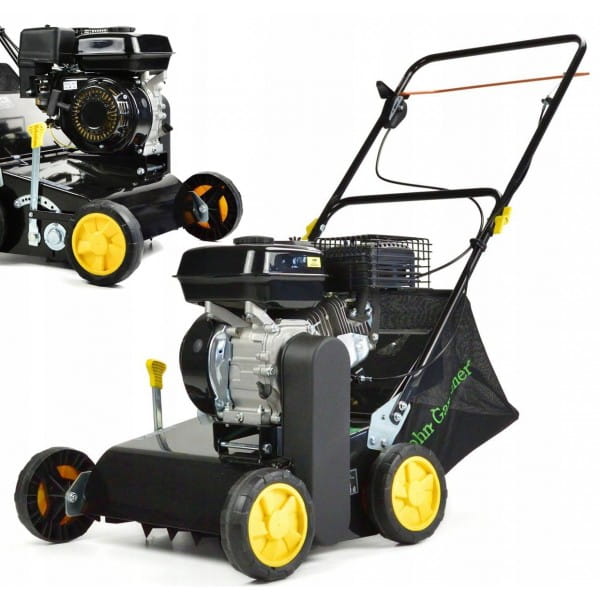 GEKO AERATOR WERTYKULATOR SPALINOWY 40CM 6,5HP KOSZ 45L LONCIN G84005