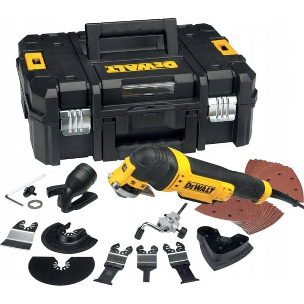 DEWALT SIECIOWE NARZĘDZIE WIELOFUNKCYJNE TSTAK AKCESORIA KUFER DWE315KT-QS