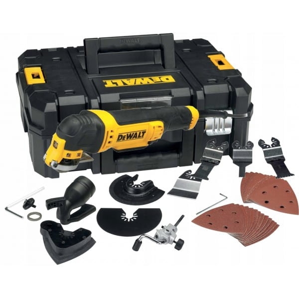 DEWALT SIECIOWE NARZĘDZIE WIELOFUNKCYJNE TSTAK AKCESORIA KUFER DWE315KT-QS