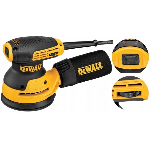 SZLIFIERKA MIMOŚRODOWA DEWALT DWE6423 125MM 280W