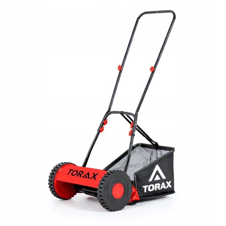 KOSIARKA RĘCZNA PCHANA MECHANICZNA BĘBNOWA TORAX TK300 + KOSZ 30CM 14-47 MM