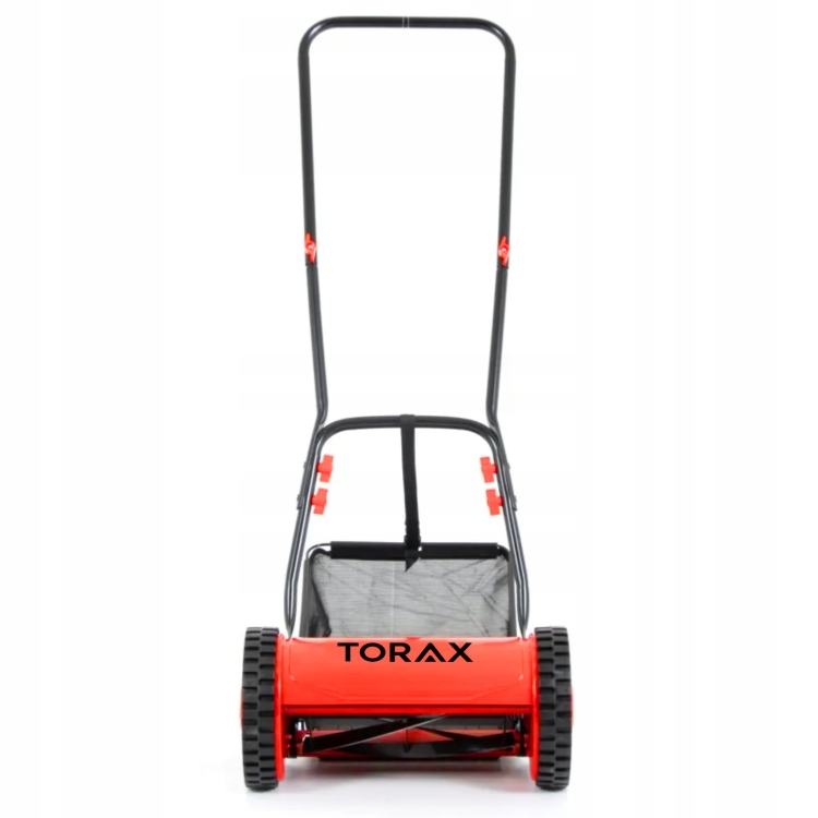 KOSIARKA RĘCZNA PCHANA MECHANICZNA BĘBNOWA TORAX TK300 + KOSZ 30CM 14-47 MM