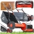 KOSIARKA RĘCZNA BĘBNOWA TK380 MECHANICZNA WRZECIONOWA KOSZ 18L PCHANA 38cm
