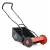 KOSIARKA RĘCZNA BĘBNOWA TK380 MECHANICZNA WRZECIONOWA KOSZ 18L PCHANA 38cm