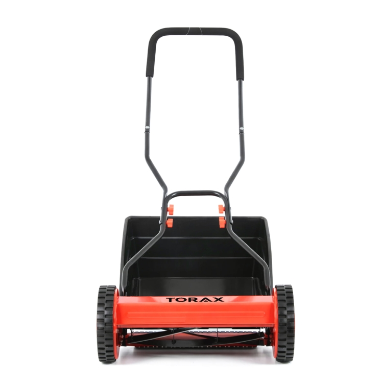 KOSIARKA RĘCZNA BĘBNOWA TK380 MECHANICZNA WRZECIONOWA KOSZ 18L PCHANA 38cm
