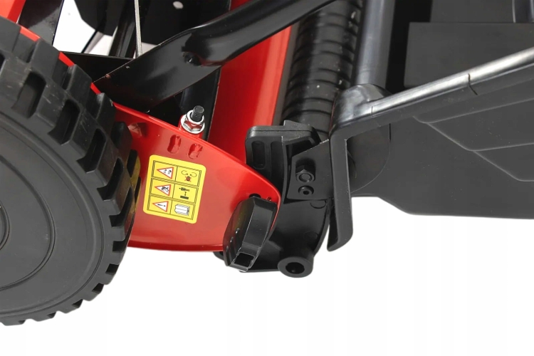 KOSIARKA RĘCZNA BĘBNOWA TK380 MECHANICZNA WRZECIONOWA KOSZ 18L PCHANA 38cm