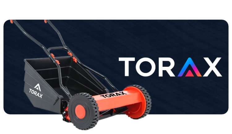 KOSIARKA RĘCZNA BĘBNOWA TK380 MECHANICZNA WRZECIONOWA KOSZ 18L PCHANA 38cm