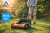 KOSIARKA RĘCZNA BĘBNOWA TK380 MECHANICZNA WRZECIONOWA KOSZ 18L PCHANA 38cm
