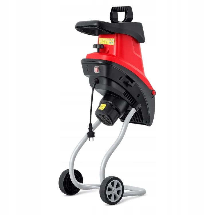 RĘBAK ROZDRABNIACZ ELEKTRYCZNY GAŁĘZI TARCZOWY MOCNY 3500W 45MM + WOREK 40L