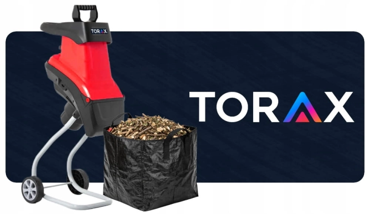 RĘBAK ROZDRABNIACZ ELEKTRYCZNY GAŁĘZI TARCZOWY MOCNY 3500W 45MM + WOREK 40L