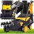 AERATOR ELEKTRYCZNY AERATOR WERTYKULATOR TRAWY 3W1 REGULACJA 30L KOSZ 2800W