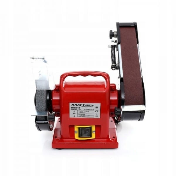 KRAFT&amp;DELE SZLIFIERKA STOŁOWA TAŚMOWA TARCZOWA KAMIEŃ 1800W 230V 2W1 KD545