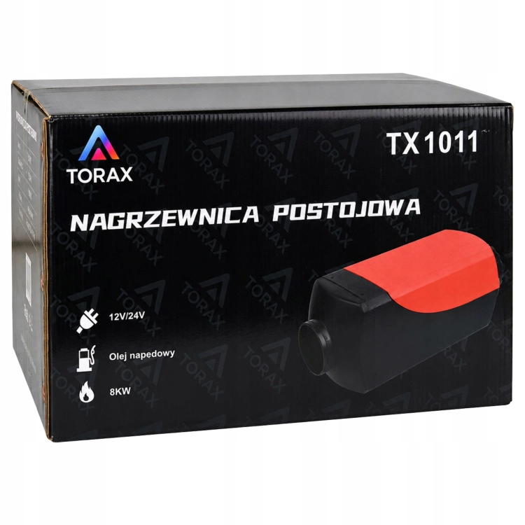 NAGRZEWNICA SPALINOWA POSTOJOWA WEBASTO DIESEL OLEJOWA 8KW PILOT 12V ZESTAW