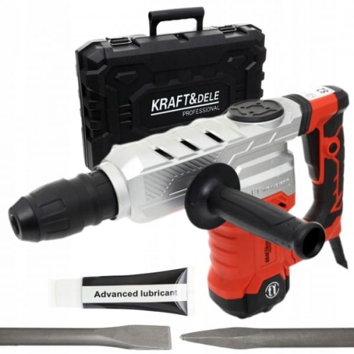 MŁOT WYBURZENIOWY KUJĄCY UDAROWY MOCNY 2650W SDS MAX 25J + DŁUTA WALIZKA