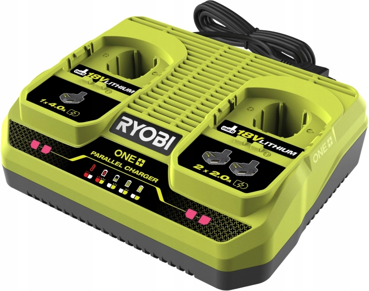 RYOBI ŁADOWARKA 2 stanowiskowa 18V ONE+ RC18240G