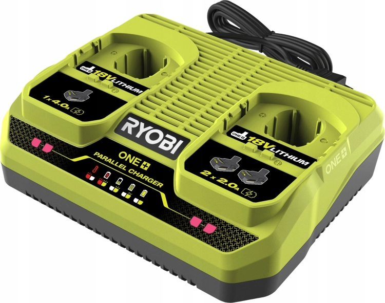 RYOBI ŁADOWARKA 2 stanowiskowa 18V ONE+ RC18240G